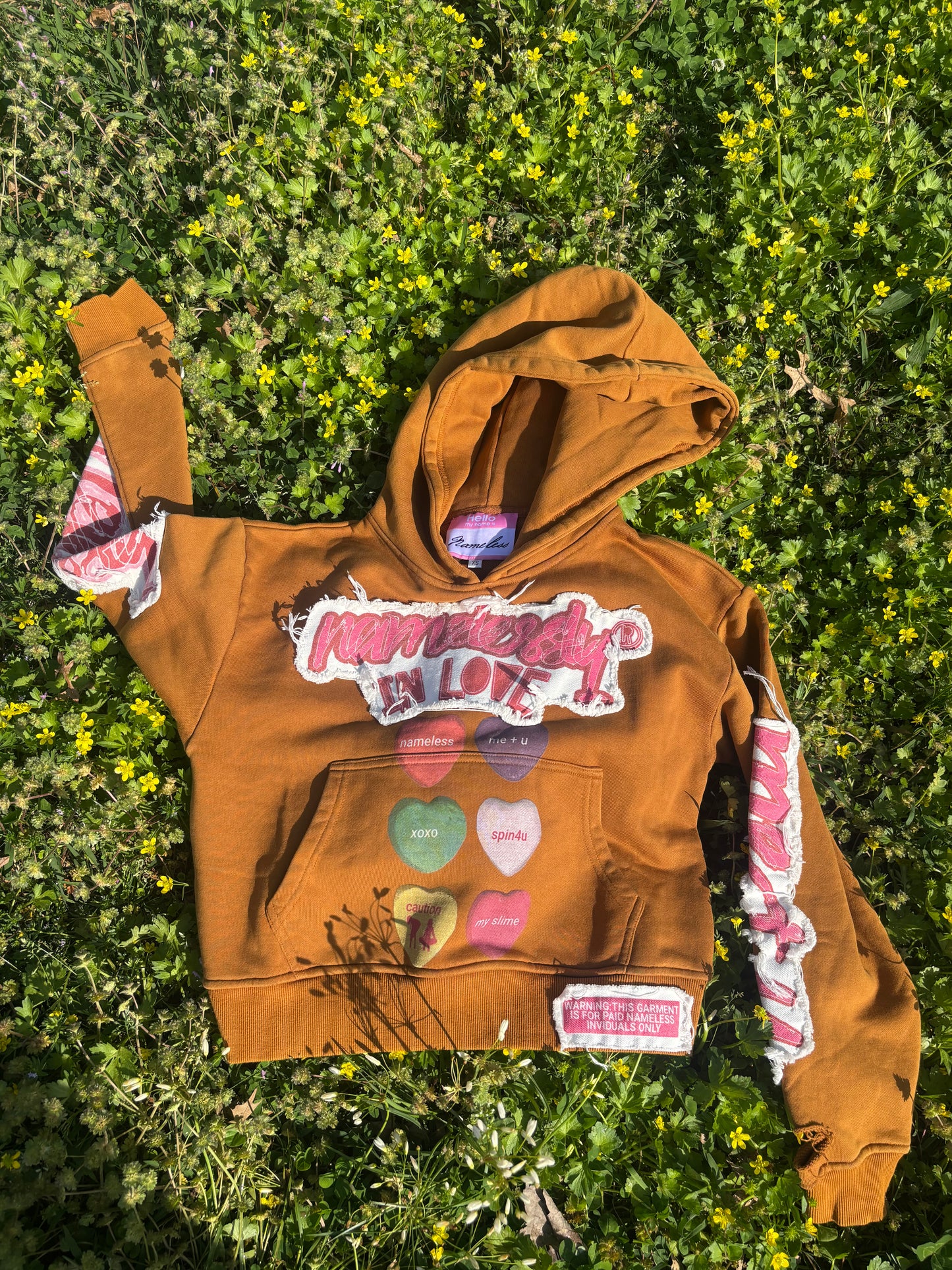 Namelessly in Love hoodie