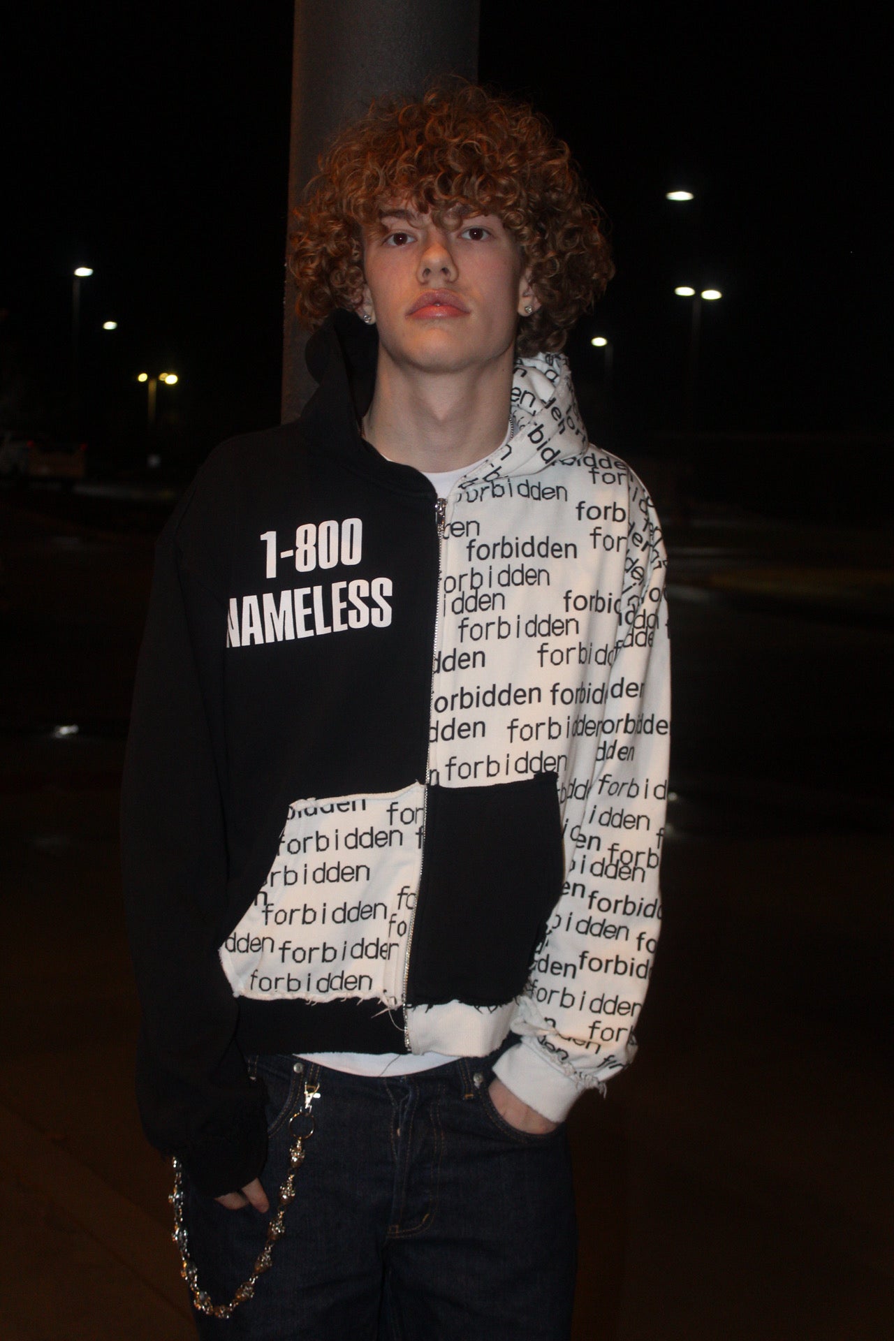 FORBIDDEN ZIP UP – NAMELESS